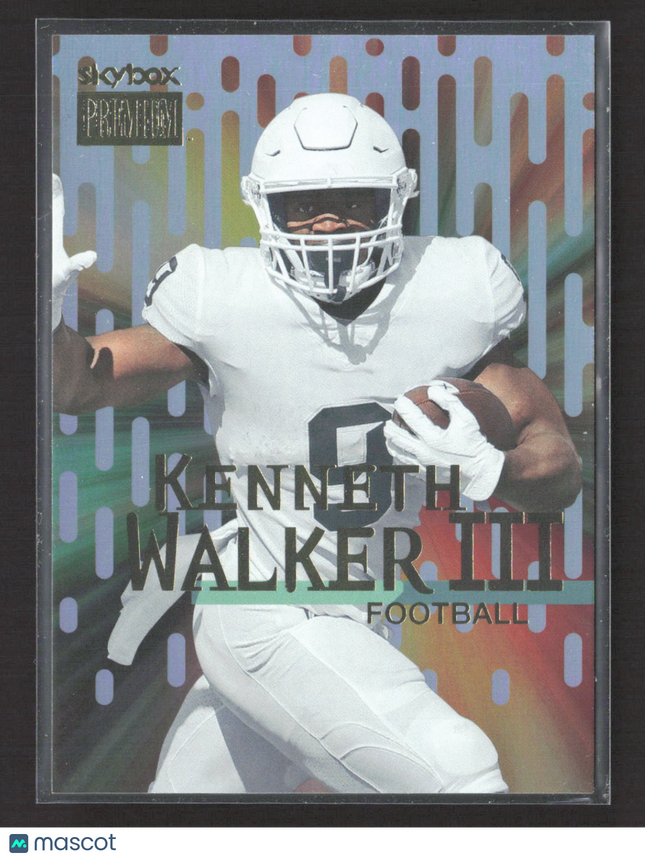 2022 SkyBox Metal Universe Champions Skybox Premium Kenneth Walker III #S-28
