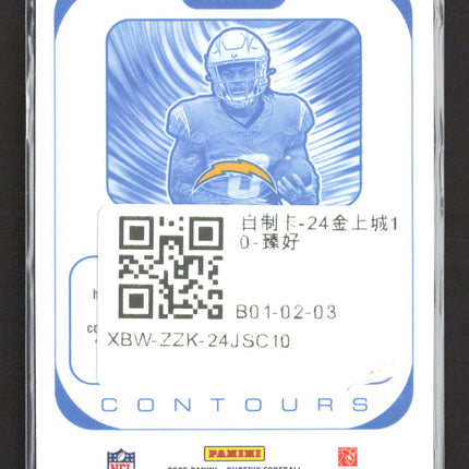 2025 Panini Phoenix Football Contours Omarion Hampton #18 RC