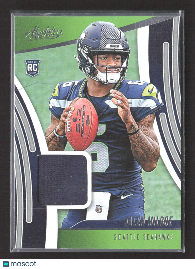 2025 Panini Absolute Football Jalen Milroe #ARM-JME RC Memorabilia