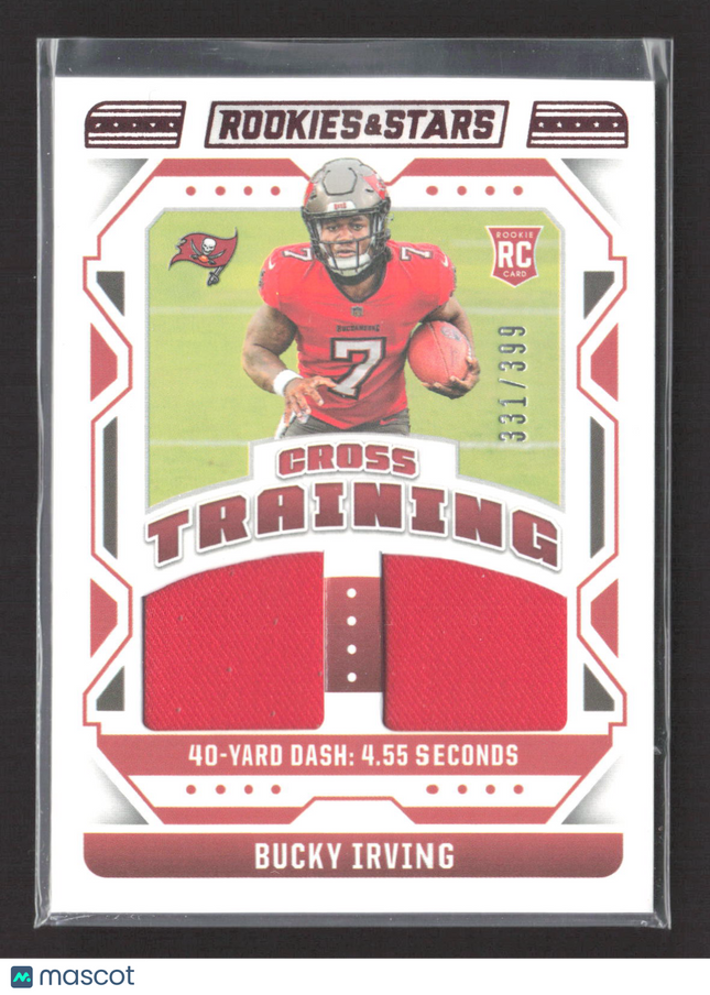 2024 Panini Rookies & Stars Cross Training Bucky Irving #CT-BIG /399 RC Jersey