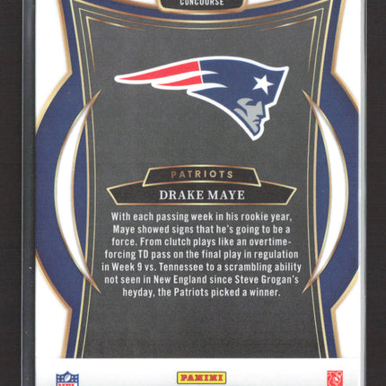 2025 Panini Select Concourse Drake Maye #27 RC
