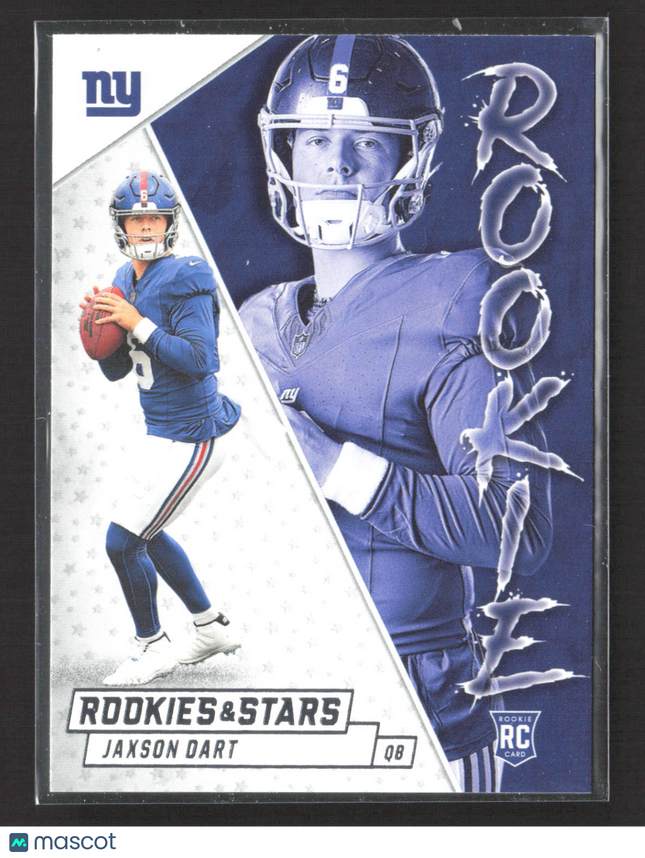 2025 Panini Rookies & Stars Football Jaxson Dart #10 RC