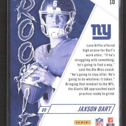 2025 Panini Rookies & Stars Football Jaxson Dart #10 RC