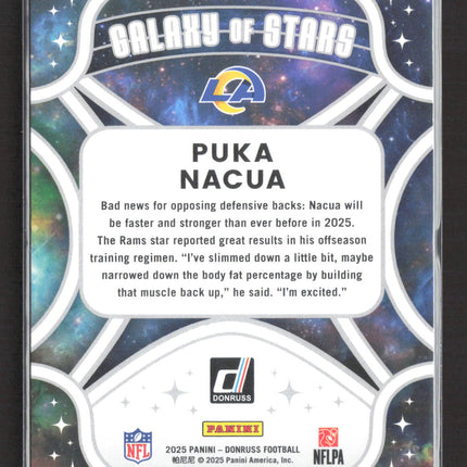 2025 Panini Donruss Galaxy of Stars Puka Nacua #10