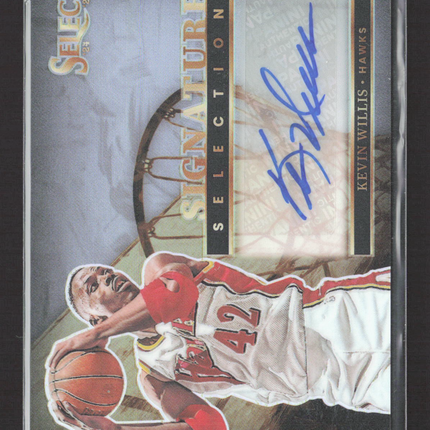 2025 Panini Select Prizm Signature Selections Kevin Willis #SS-WIL Auto