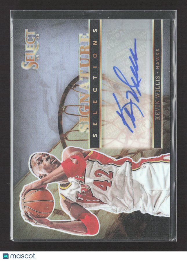 2025 Panini Select Prizm Signature Selections Kevin Willis #SS-WIL Auto