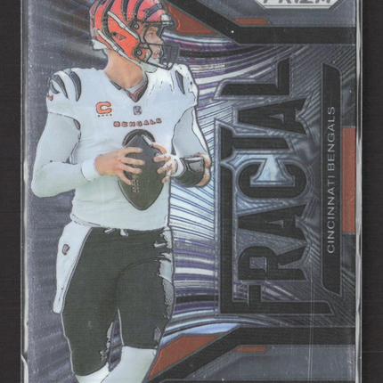 2025 Panini Prizm Fractal Joe Burrow #8