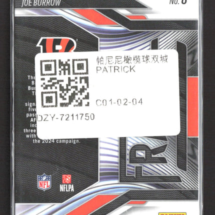 2025 Panini Prizm Fractal Joe Burrow #8
