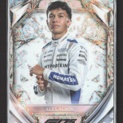 2025 Topps Chrome F1 Diamond 75th Anniversary Alex Albon #D75-17