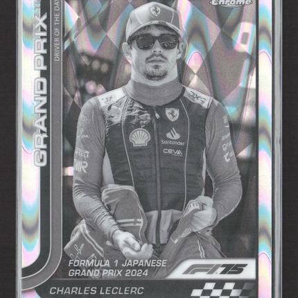 2025 Topps Chrome Formula 1 Charles Leclerc #125 Refractor