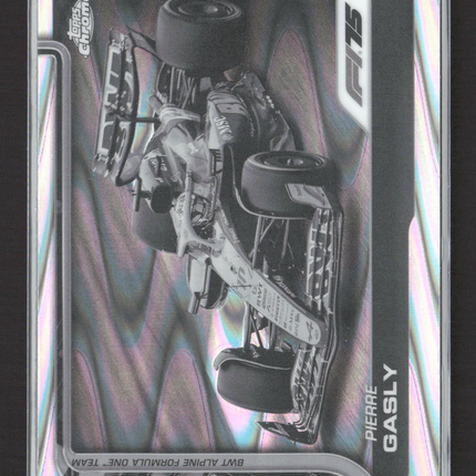 2025 Topps Chrome F1 Pierre Gasly #88 Refractor
