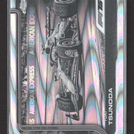2025 Topps Chrome Formula 1 Yuki Tsunoda #74 RayWave