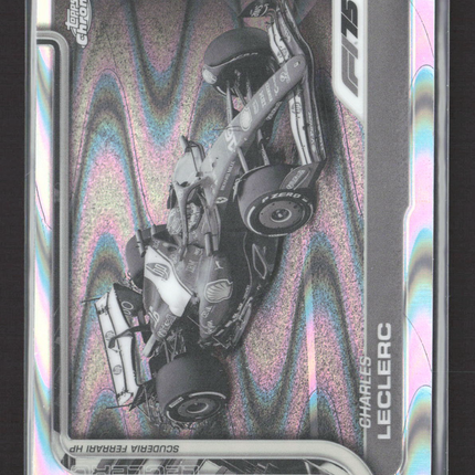 2025 Topps Chrome F1 Charles Leclerc #75 Refractor