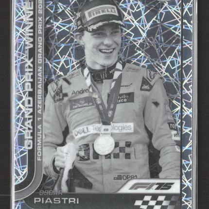 2025 Topps Chrome F1 Oscar Piastri #109 RayWave