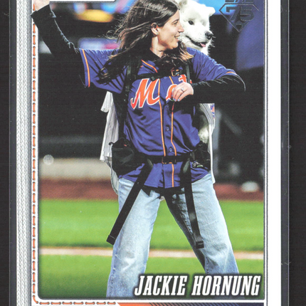 2026 Topps Series One First Pitch Jackie Hornung #FP-7