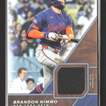 2026 Topps Major League Material Brandon Nimmo #MLM-BN Relic Jersey