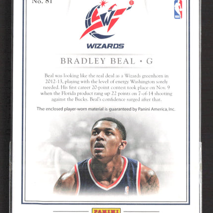 2013 Panini Crusade Quest Bradley Beal #81 Jersey