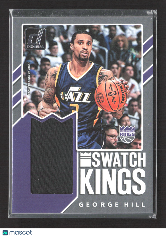2017 Panini Donruss Swatch Kings George Hill #SK-GH Jersey