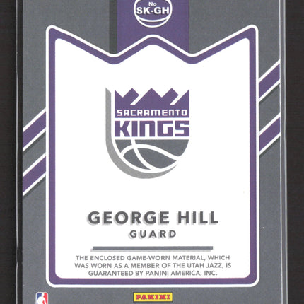 2017 Panini Donruss Swatch Kings George Hill #SK-GH Jersey