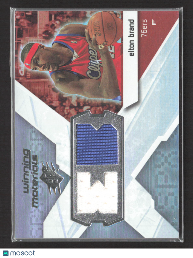 2008 Upper Deck SPx Winning Materials Elton Brand #WMI-EB Jersey
