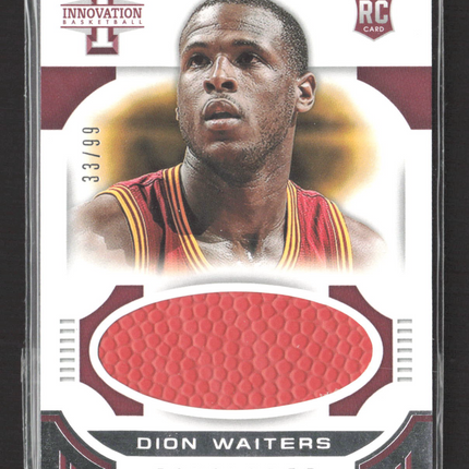 2012 Panini Innovation Basketball Rookie Basketballs Dion Waiters #59 /99 Jersey