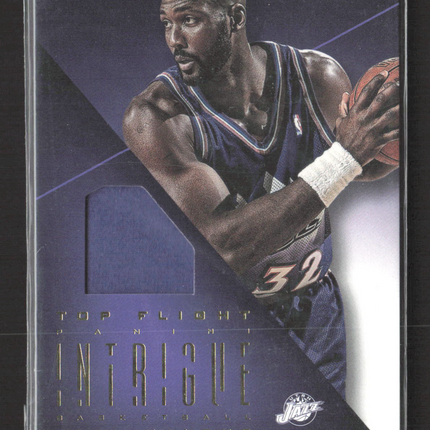 2013 Panini Intrigue Top Flight Karl Malone #46 96/99 Game-worn Jersey