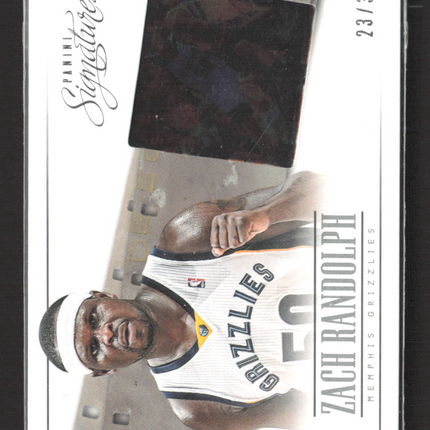 2014 Panini Signatures Zach Randolph #122 Film Strip 23/35