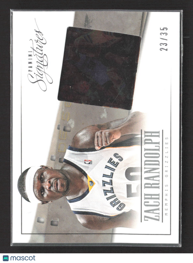 2014 Panini Signatures Zach Randolph #122 Film Strip 23/35
