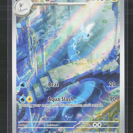 Pokemon 2023 Scarlet & Violet 151 Dragonair #181/165