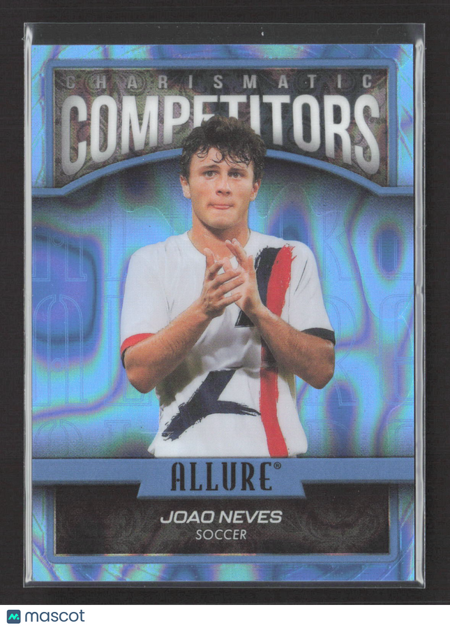 2025 UD Allure SE Charismatic Competitors Joao Neves #CC-6 Molten Blue /99