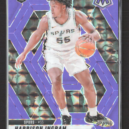 2025 Panini Mosaic Prizm Harrison Ingram #244 Purple RC 178/249