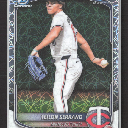 2025 Bowman Chrome Teilon Serrano #BCP-188 1st Lazer