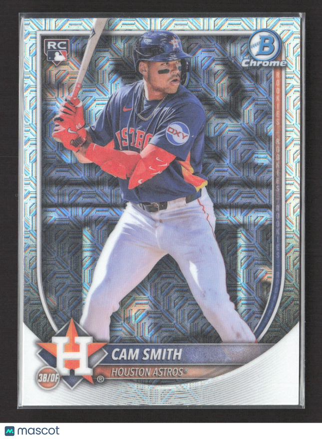 2025 Bowman Chrome Cam Smith #77 Mojo Refractor RC