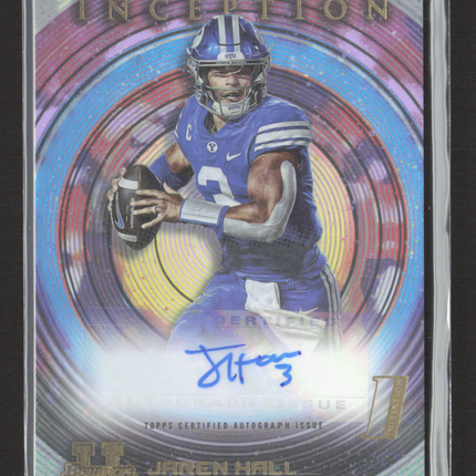 2023 Bowman University Inception Jaren Hall #BIA-JHL Auto