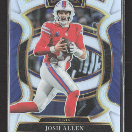 2026 Panini Select Prizm Concourse Josh Allen #86 Silver