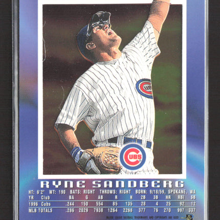 1997 SkyBox E-X2000 Ryne Sandberg #62