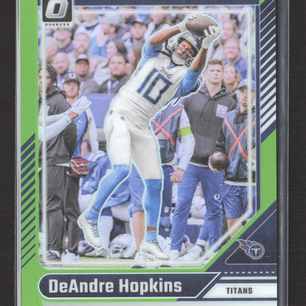 2024 Panini Donruss Optic DeAndre Hopkins #192 Lime Green /50