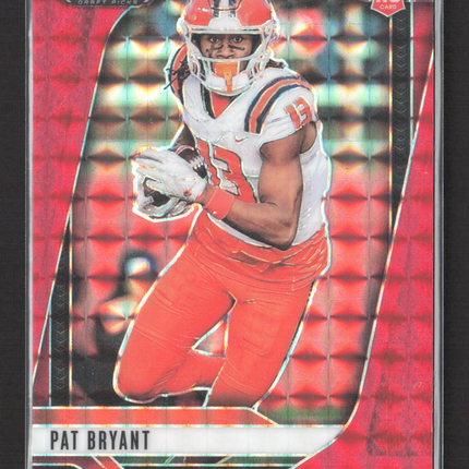 2025 Panini Prizm Draft Picks Pat Bryant #35 Red RC 120/125