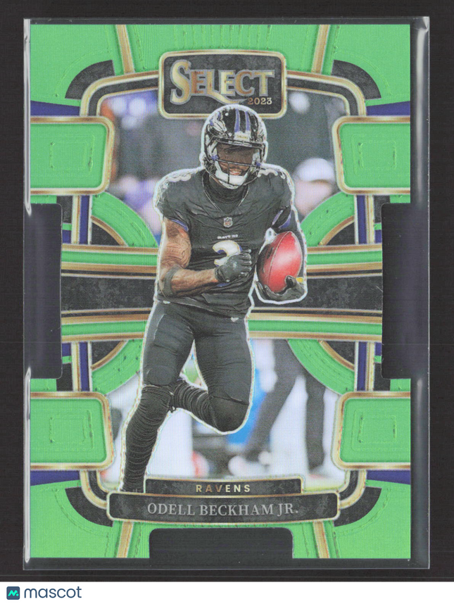 2024 Panini Select Concourse Prizm Odell Beckham Jr. #9 Green /599