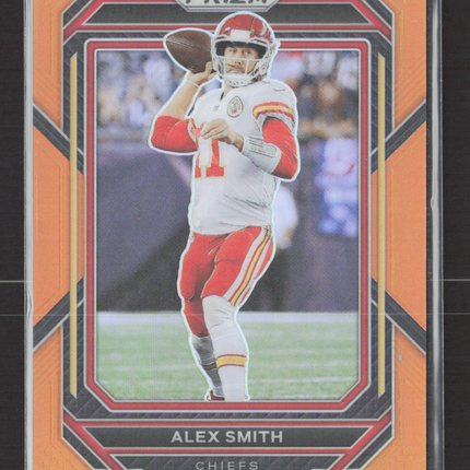 2023 Panini Prizm Alex Smith #147 Orange 060/249