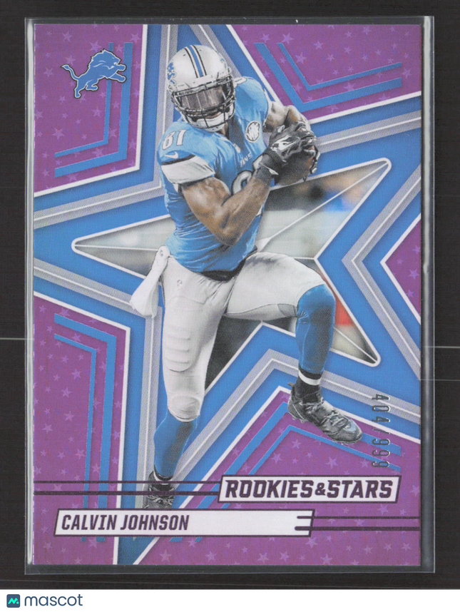 2025 Panini Rookies & Stars Calvin Johnson #70 Purple /999