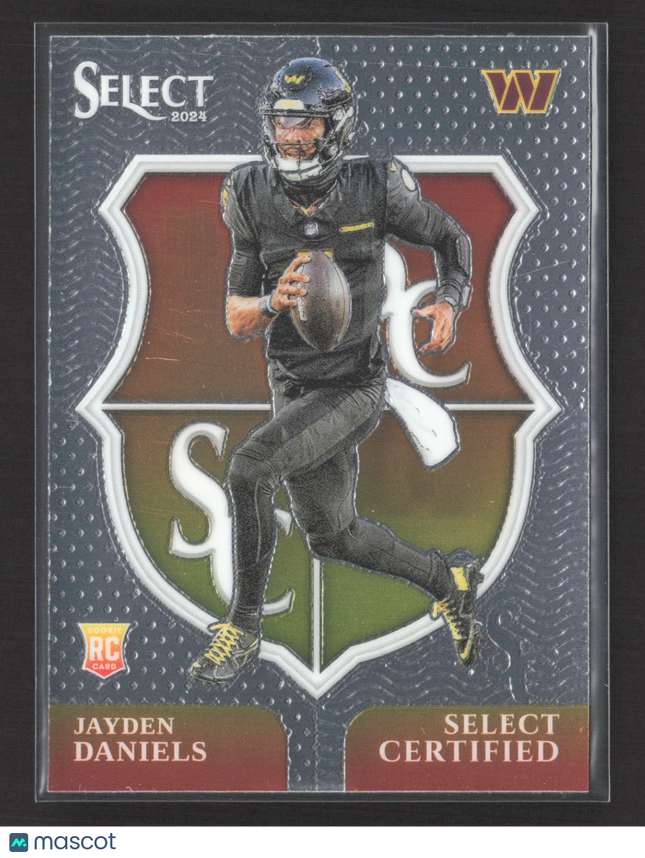 2025 Panini Select Select Certified Jayden Daniels #2 RC