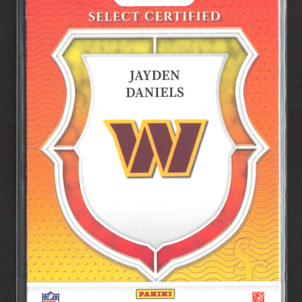 2025 Panini Select Select Certified Jayden Daniels #2 RC