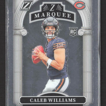 2024 Panini Zenith Football Z-Marquee Caleb Williams #1 RC