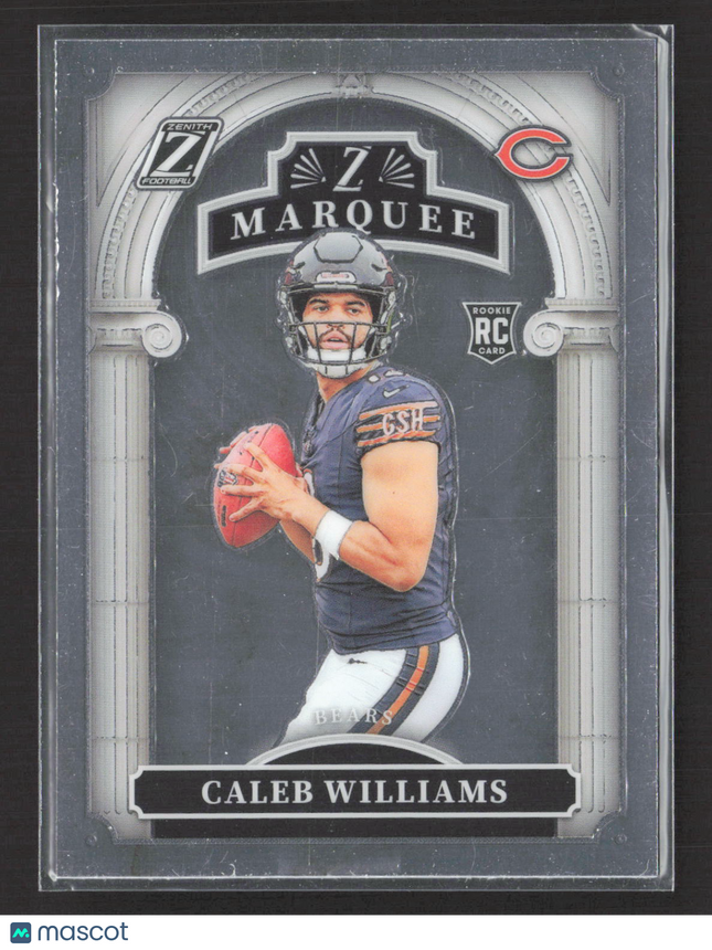 2024 Panini Zenith Football Z-Marquee Caleb Williams #1 RC