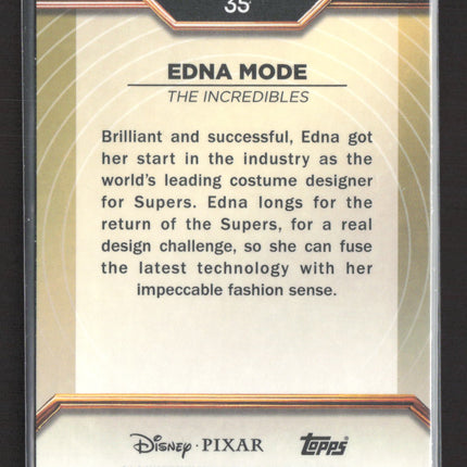 2025 Topps Chrome Disney 100 #35 Edna Moore