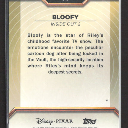 2025 Topps Chrome Disney Pixar #99 Bloofy
