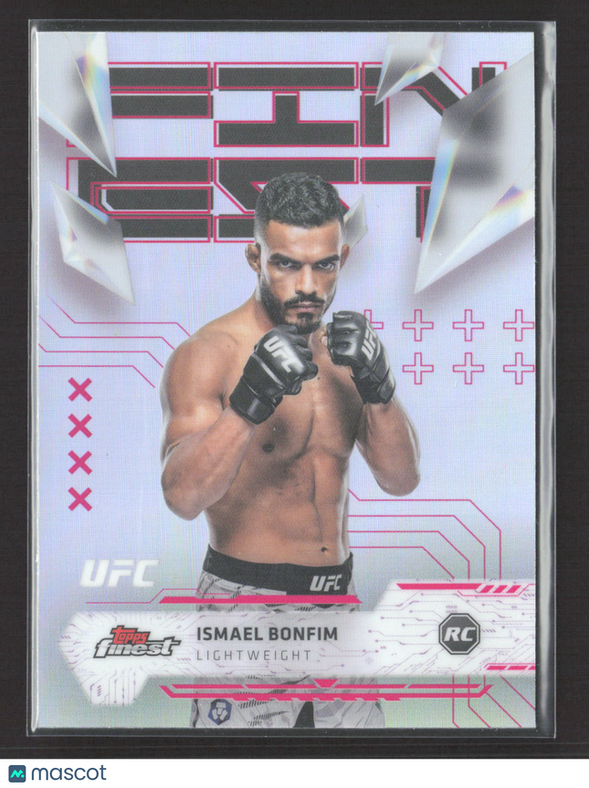 2025 Topps Finest UFC Ismael Bonfim #198 Refractor RC