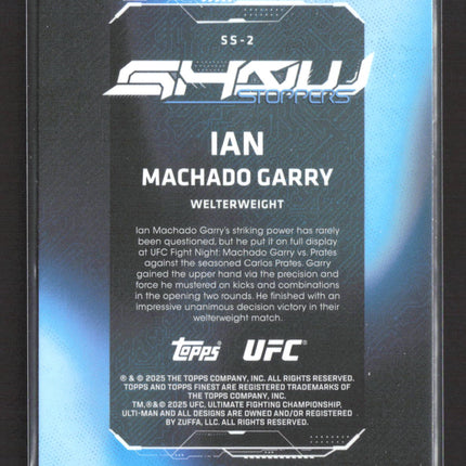 2025 Topps Finest Showstoppers Ian Machado Garry #SS-2 Refractor