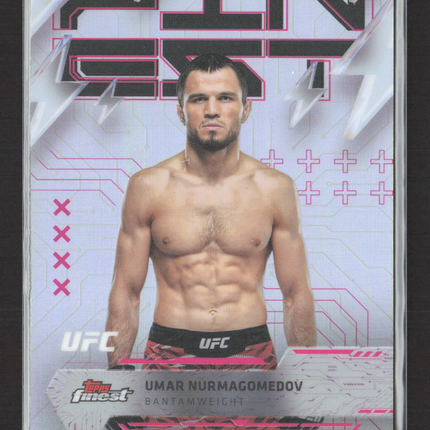 2025 Topps Finest UFC Umar Nurmagomedov #290 Refractor
